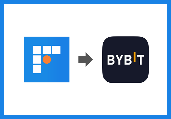 bitFlyerからBybit（バイビット）に送金する方法
